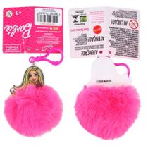 Chaveiro Barbie com Pompom Display com 24 Unidades