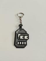 Chaveiro Bender Futurama Pixel Art Chaveiro Bender Futurama Pixel Art