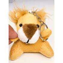 Chaveiro Bichos Animal de Pelúcia Safari 6cm FM Chaveiro Bichos Animal de Pelúcia Safari 6cm FM