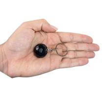 CHAVEIRO BOLA / ESFERA FACETADA OBSIDIANA - (1 a 3)cm CHAVEIRO BOLA / ESFERA FACETADA OBSIDIANA - (1 a 3)cm