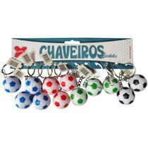 Chaveiro Bola Futebol 3,5CM Blister com 12