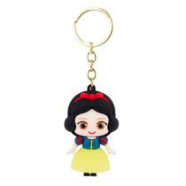 Chaveiro Boneca Branca De Neve Silicone 6.5cm - Disney