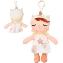 Chaveiro boneca mini angela zoo unicornio 20cm - metoo Chaveiro boneca mini angela zoo unicornio 20cm - metoo