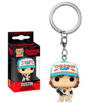 Chaveiro Boneco Dustin Stranger Things Pop Funko Pocket