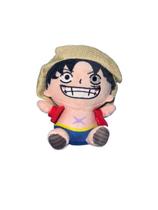 Chaveiro Boneco Pelúcia Monkey D. Luffy One Piece 13 cm
