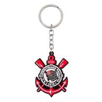 Chaveiro Borracha 3D Escudo Time 6cm - Corinthians - Mileno