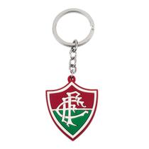 Chaveiro Borracha 3D Escudo Time 6cm - Fluminense