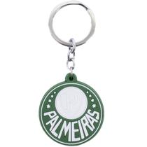 Chaveiro Borracha Palmeiras Brasão do Verdão