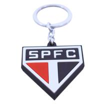 Chaveiro Borracha São Paulo com Brasão Oficial