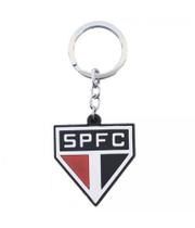 Chaveiro Borracha São Paulo com Brasão Oficial - Minas de Presentes Chaveiro Borracha São Paulo com Brasão Oficial - Minas de Presentes