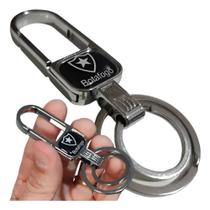 Chaveiro Botafogo Mosquetão Metal Cromado Argola Dupla Acessório Chave Carro Moto Chaveiro Botafogo Mosquetão Metal Cromado Argola Dupla Acessório Chave Carro Moto