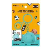 Chaveiro BT21 SHOOKY Com Luz Led Original Miniso