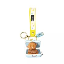Chaveiro BT21 Shooky Com Mala E Ticket Kpop Miniso