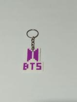 Chaveiro BTS roxo pixel art Chaveiro BTS roxo pixel art