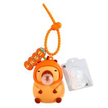 Chaveiro Bubble, lindo brinquedo de silicone para alívio do estresse em capivara Chaveiro Bubble, lindo brinquedo de silicone para alívio do estresse em capivara