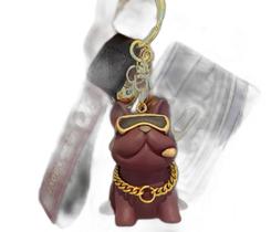 Chaveiro Bulldog Pimp Brow 6cm Resina