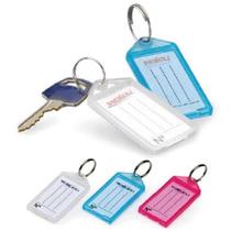 Chaveiro C/50 + 50 Etiquetas Cores Sortidas Chaveiro C/50 + 50 Etiquetas Cores Sortidas
