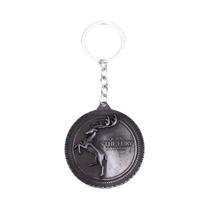 Chaveiro Cabeça de Lobo - Série Game of Thrones - Pingente de Metal Chaveiro Cabeça de Lobo - Série Game of Thrones - Pingente de Metal
