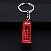 Chaveiro Cabine Telefônica de Londres Vintage Decorativo Retro Chaves