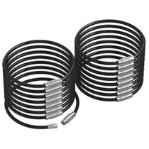 Chaveiro, cabo, fio, chaveiros de carro, aço inoxidável Silipac