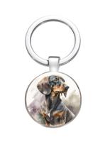 Chaveiro Cachorro Dachshund Pet Cão Salsicha