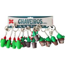 Chaveiro Cactos 5CM - Blister com 12 Peças Chaveiro Cactos 5CM - Blister com 12 Peças