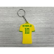 Chaveiro Camisa Brasil 10 Estilo Neymar Futebol 3D P