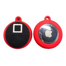 Chaveiro Capa Silicone Porta Apple Airtag Round 6 Squid Game - Generico