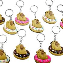 Chaveiro Capivara Para Lembrancinha 10 Peças Escola Emborrachado Chaveiro Capivara Para Lembrancinha 10 Peças Escola Emborrachado