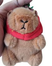 Chaveiro Capivara Pelúcia Fofo Macio Cheio de Personalidade Chaveiro Capivara Pelúcia Fofo Macio Cheio de Personalidade