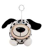 Chaveiro Caricatura Cachorro Pastor Alemão Bulldog Husky Dalmata Akita ou Beagle 12cm Pelúcia