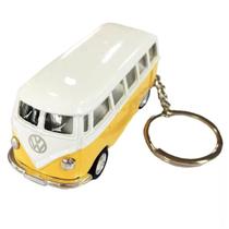 Chaveiro Carro Kombi Amarelo Kinsmart