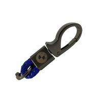 Chaveiro Carro Metal c/ detalhe Couro Genuíno Bmw Todas Cor