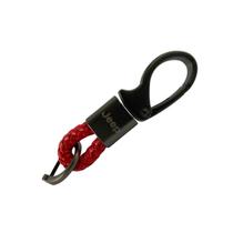 Chaveiro Carro Metal c/ detalhe Couro Genuíno jeep compass