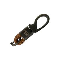 Chaveiro Carro Metal c/ detalhe Couro Genuíno kia sportage