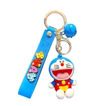 Chaveiro Cartoon Doraemon PVC Cute Anime Chaveiro Chaveiro Cartoon Doraemon PVC Cute Anime Chaveiro