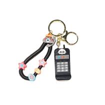 Chaveiro Cartoon Mini Phone Figure Chaveiro