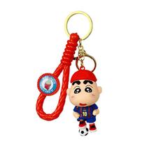 Chaveiro Cartoon Soccer Shin Chan com camisa vermelha 10 Chaveiro Cartoon Soccer Shin Chan com camisa vermelha 10