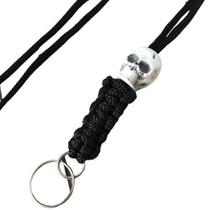 Chaveiro Caveira Cordão Para Chave, Crachá Chaveiro Caveira Cordão Para Chave, Crachá
