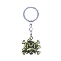 Chaveiro: chapéu de palha Luffy de uma peça com design giratório