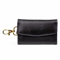 Chaveiro Charm Bag Porta Moedas Notas e Cartões em Couro Artlux 517 - Chaveiro Charm Bag Porta Moedas Notas e Cartões em Couro Artlux 517 -