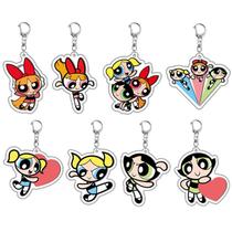 Chaveiro Charm Powerpuff Girls Blossom Bubbles Buttercup Chaveiro Charm Powerpuff Girls Blossom Bubbles Buttercup
