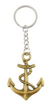 Chaveiro Chaveirinho Metal Miniatura Mini Âncora Navio 5.5c Chaveiro Chaveirinho Metal Miniatura Mini Âncora Navio 5.5c