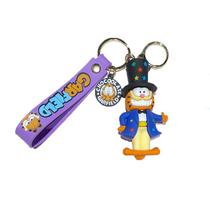 Chaveiro, chaveiro, boneco de desenho animado Garfield Magic Hat