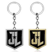 Chaveiro Chaveiro com pingente de metal com logotipo da Liga da Justiça Chaveiro Chaveiro com pingente de metal com logotipo da Liga da Justiça