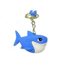 Chaveiro Chaveiro Cute Cartoon Shark Ocean Animal Design Chaveiro Chaveiro Cute Cartoon Shark Ocean Animal Design