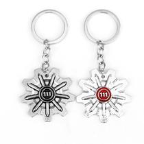 Chaveiro Chaveiro Fallout 4 Gear Cog Design Metal Chaveiro Chaveiro Fallout 4 Gear Cog Design Metal