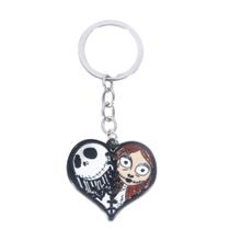 Chaveiro Chaveiro Halloween Skeleton Jack and Sally Design Chaveiro Chaveiro Halloween Skeleton Jack and Sally Design