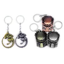 Chaveiro, chaveiro, pingente de metal, Charm Alien vs Predator