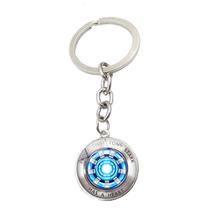 Chaveiro, chaveiro, pingente, Iron Man Arc Reactor, presente Chaveiro, chaveiro, pingente, Iron Man Arc Reactor, presente